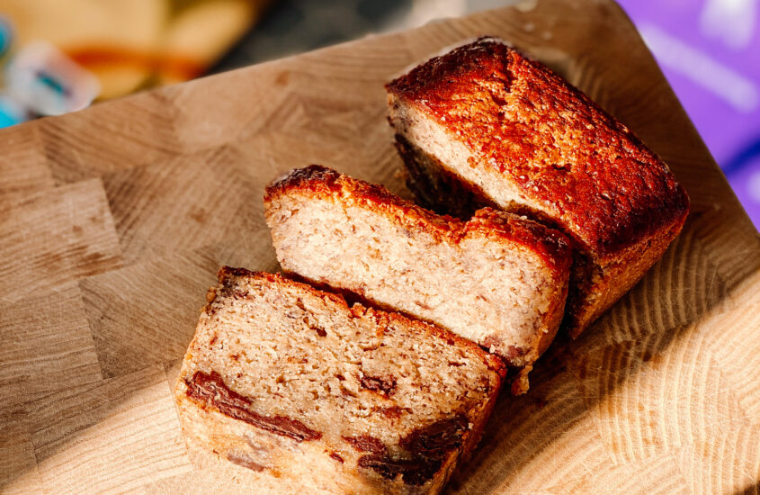 Insane Chocolate Chip Banana Bread