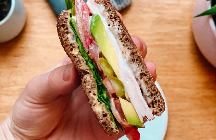 Fresh and Juicy Turkey Sandwich