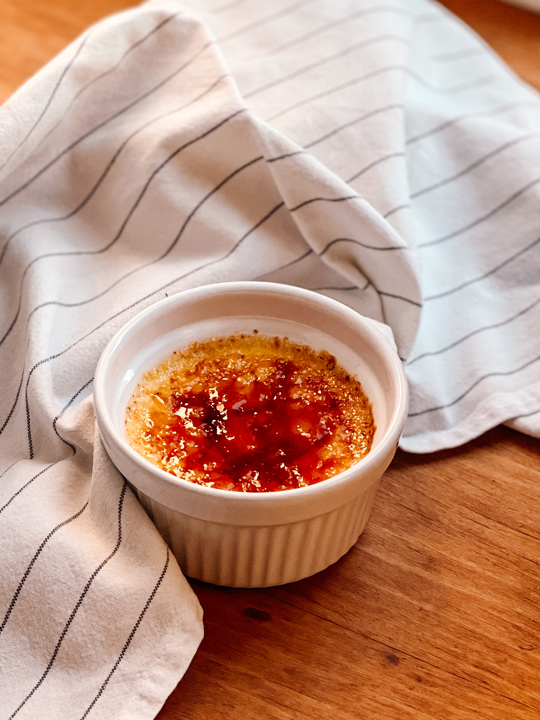 Simple Creme Brûlée for Two